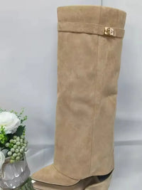 APRICOT SUEDE