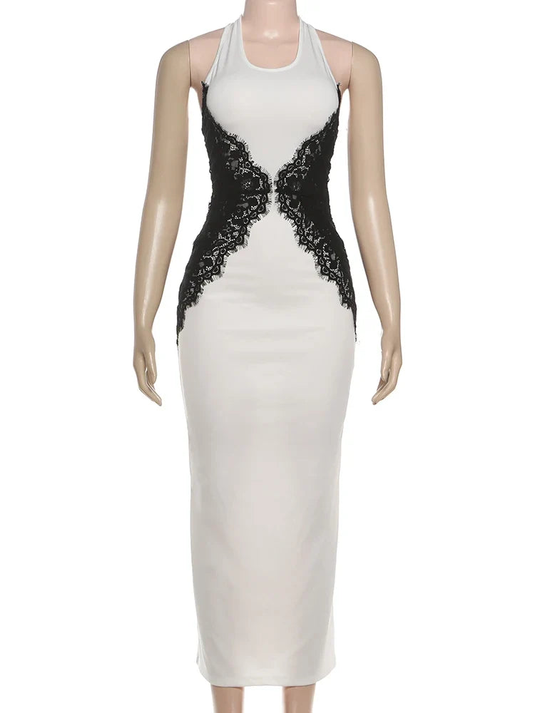 Patchwork Lace Dress