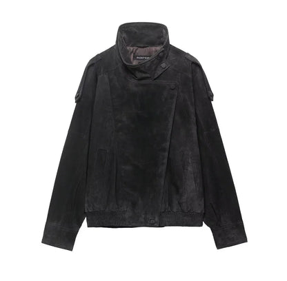 Women’s Pebble Faux Leather Jacket