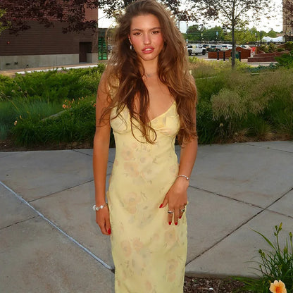 Summer Floral Maxi Dress