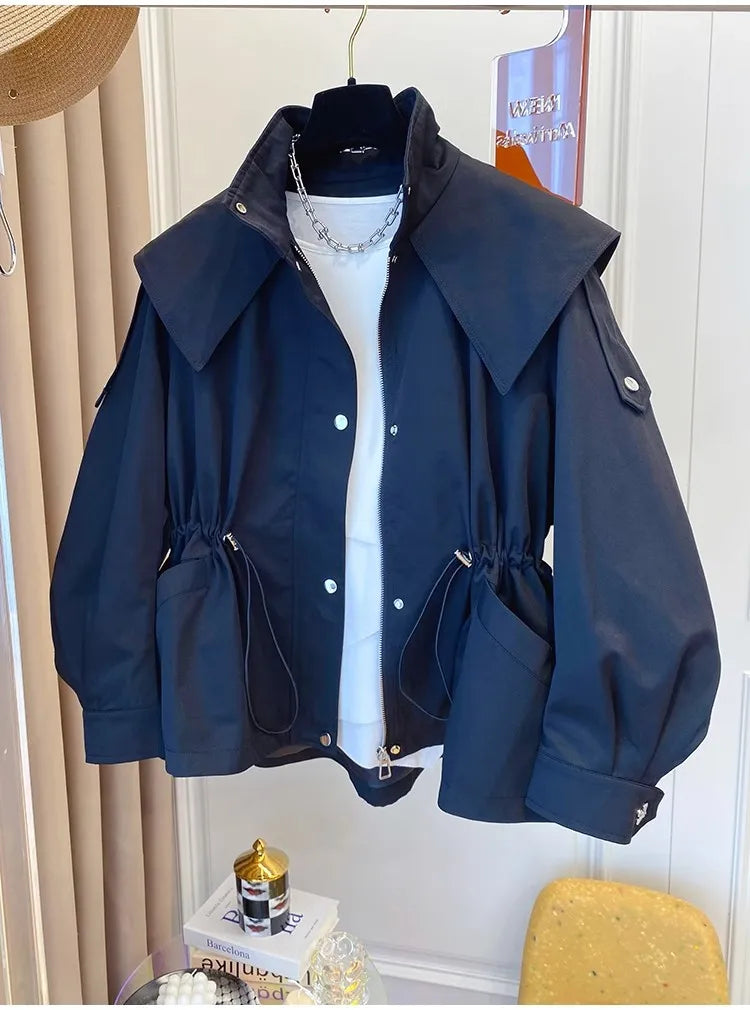 Modern Casual Trench Jacket