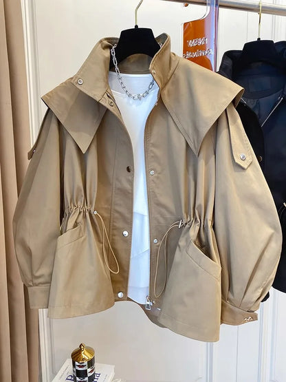 Modern Casual Trench Jacket