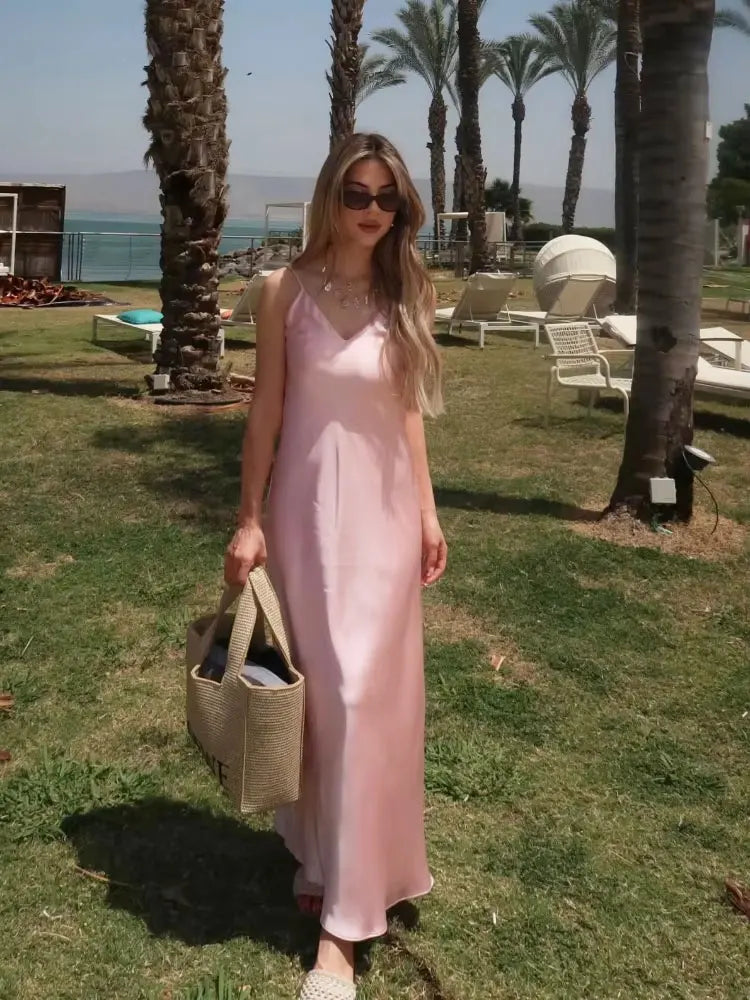 Luxury Satin Dress