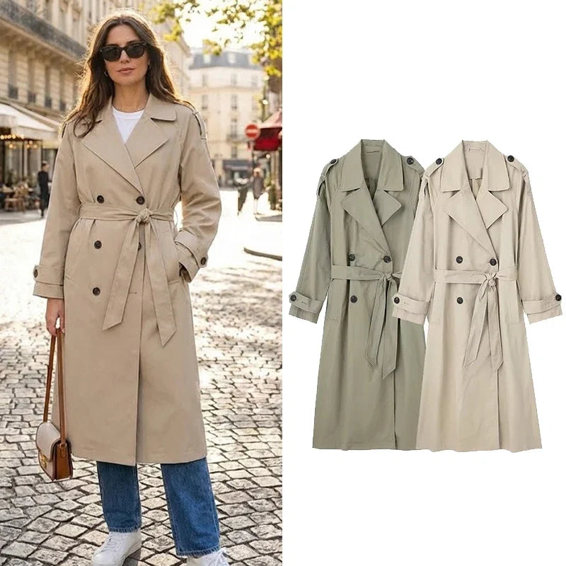 Double Breasted Trench