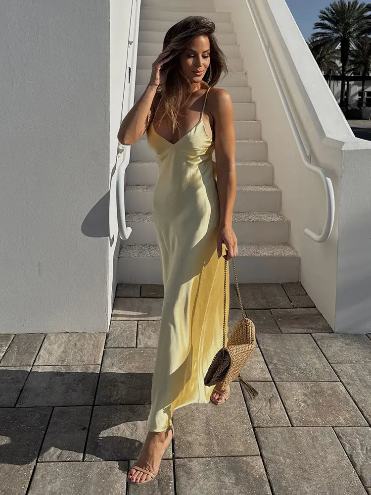 Luxury Satin Dress