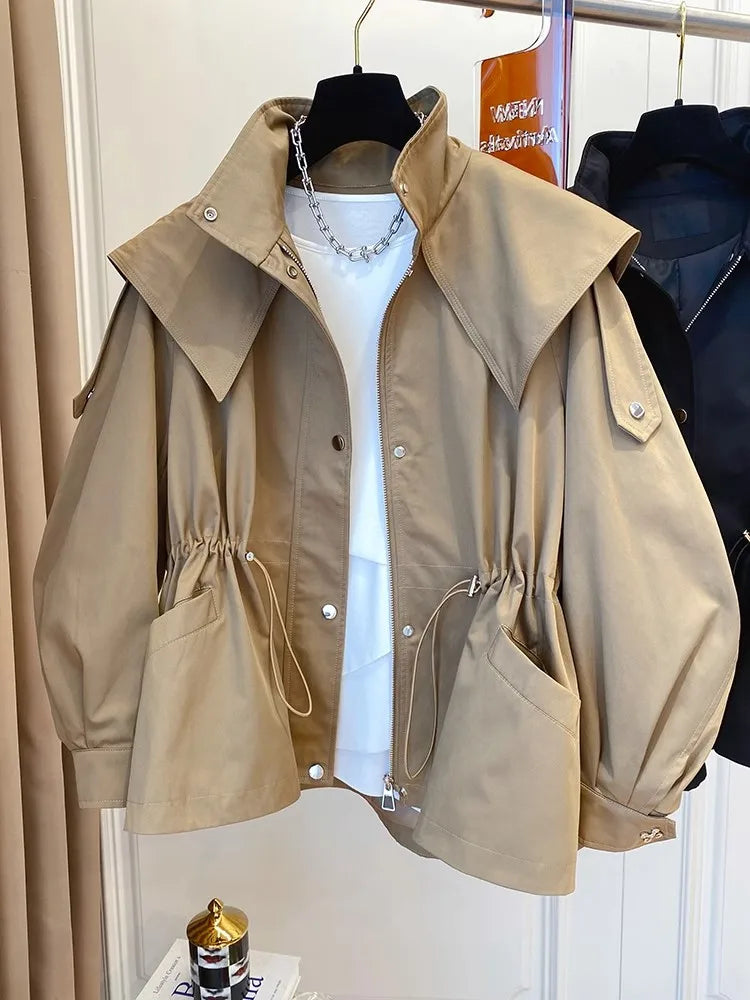 Modern Casual Trench Jacket