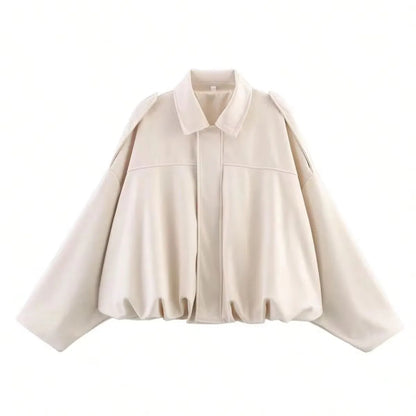 Casual Suede Bomber
