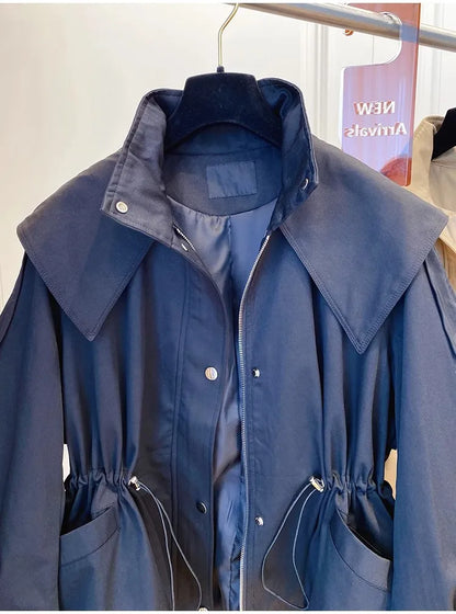 Modern Casual Trench Jacket