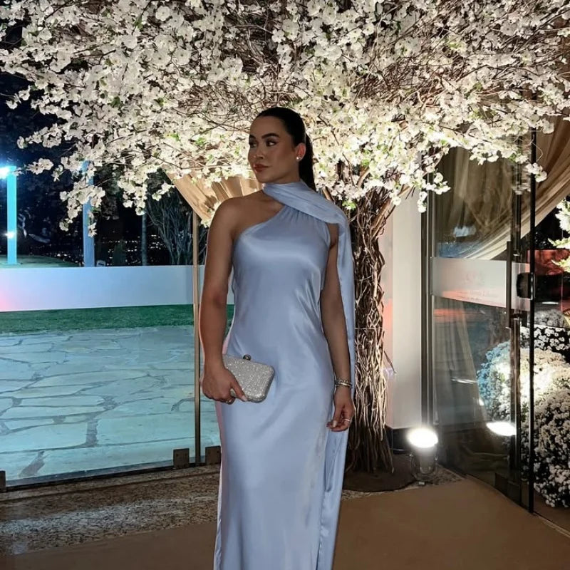 Satin Ribbon Gown