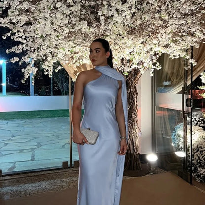 Satin Ribbon Gown