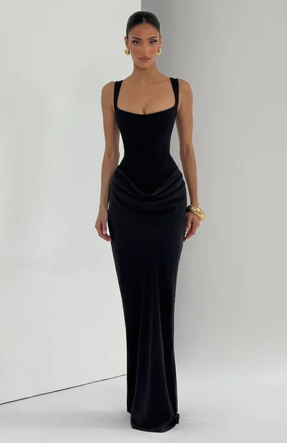 Pleat Cinch Dress