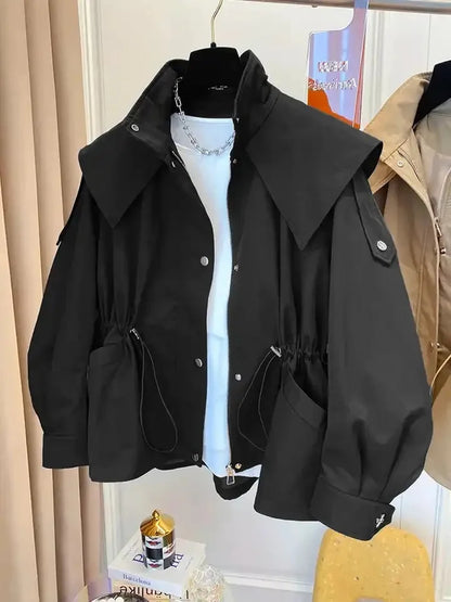 Modern Casual Trench Jacket