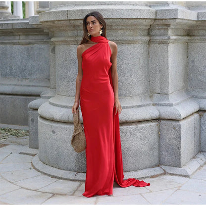 Satin Ribbon Gown