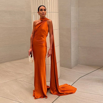 Satin Ribbon Gown