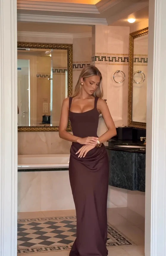 Pleat Cinch Dress