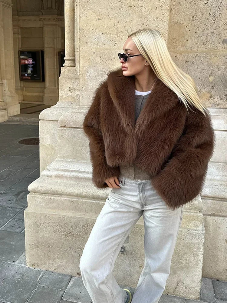 Faux Fur Coat