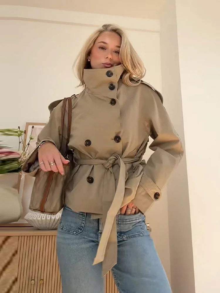 Belted Trench Jackets