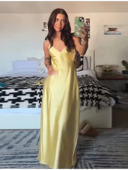 Luxury Satin Dress