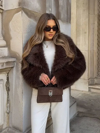Faux Fur Coat