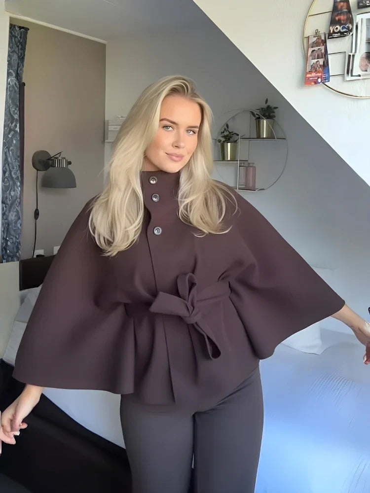 ELEGANT BELTED COAT