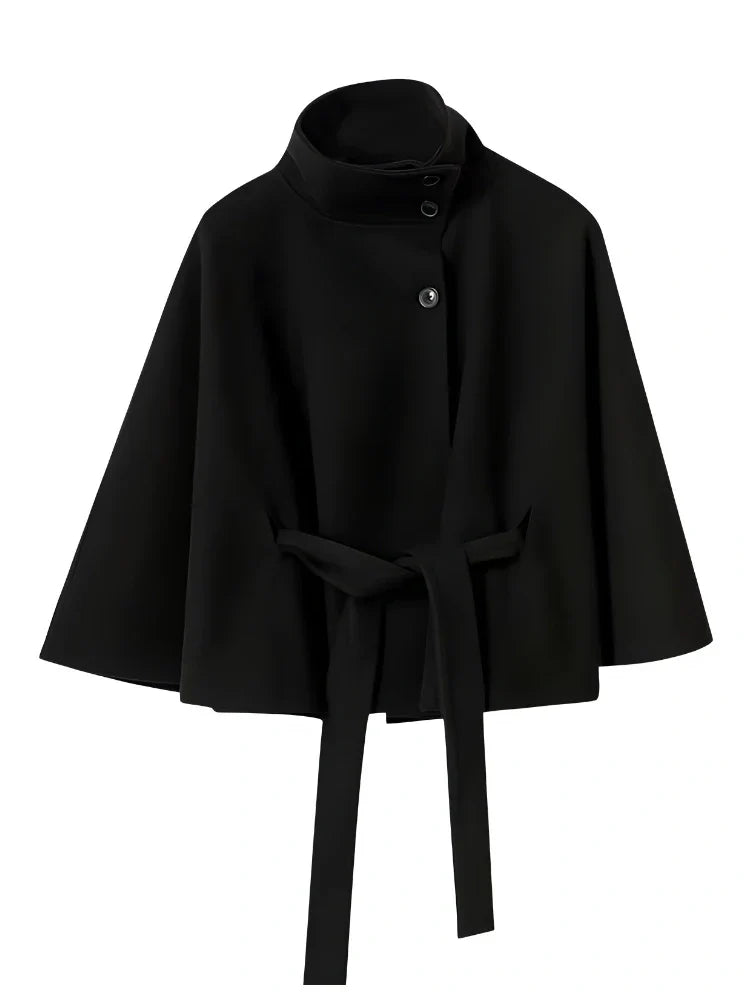 ELEGANT BELTED COAT