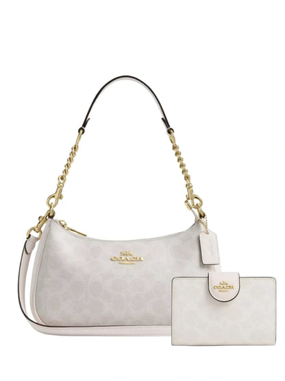 TERI SHOULDER BAG AND WALLET