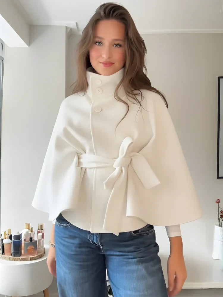 ELEGANT BELTED COAT